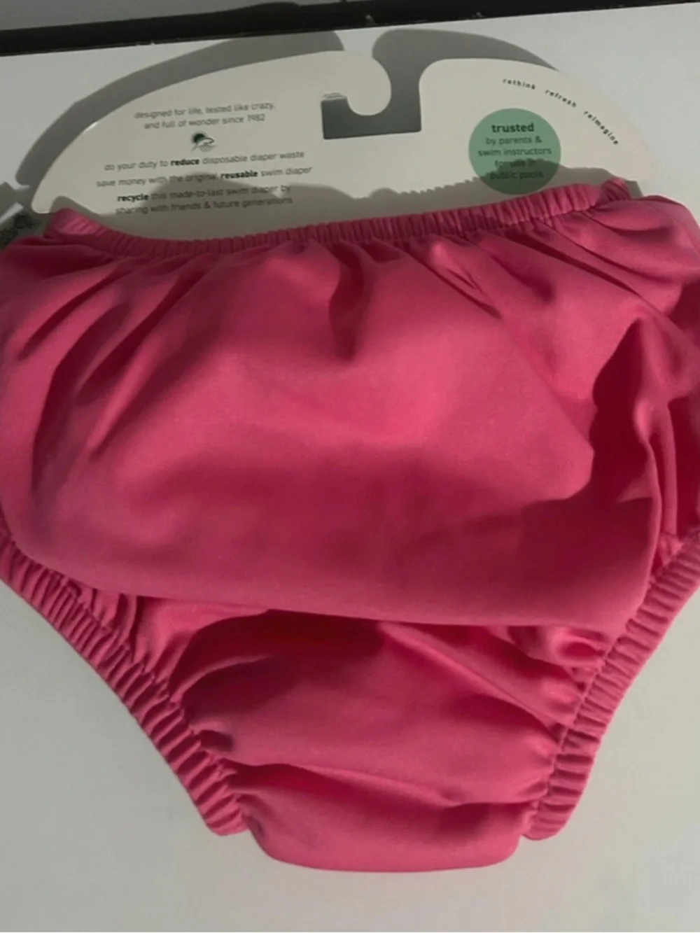 Green Sprouts Pink Eco Snap Swim Diaper